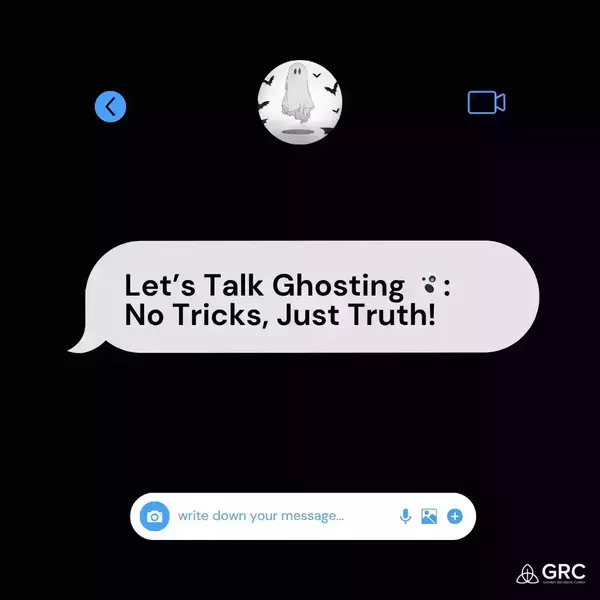 Let's Talk Ghosting, Fall 2025. Yanna Garcia, GRC Assistant Director.